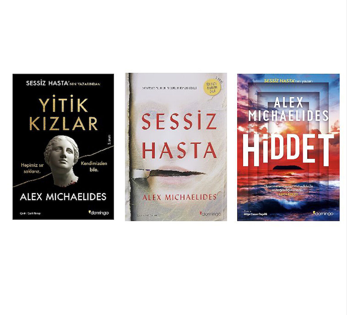 YITIK KIZLAR+SESSIZ HASTA+HIDDET=3 SET