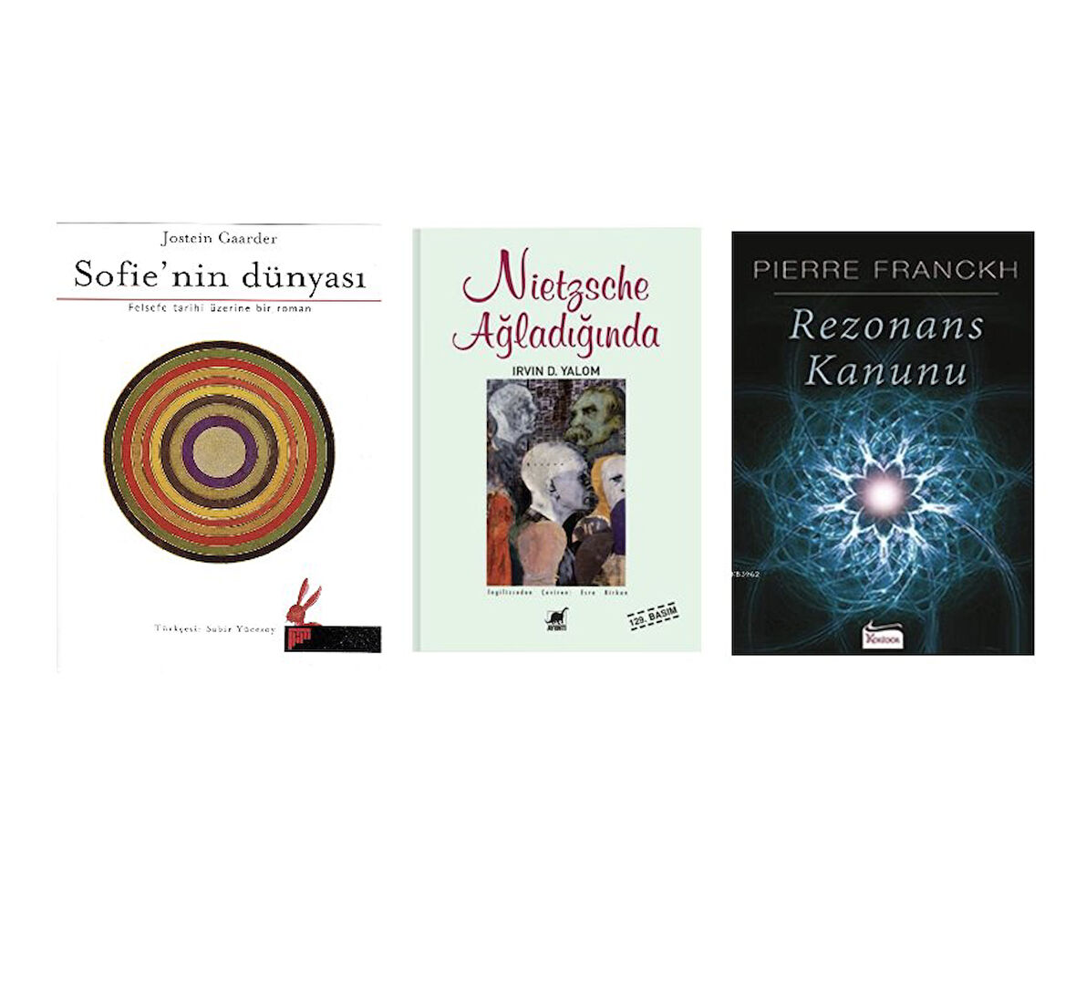 sofie nin dunyasi+nietzsche agladiginda+rezonans kanunu=3 set