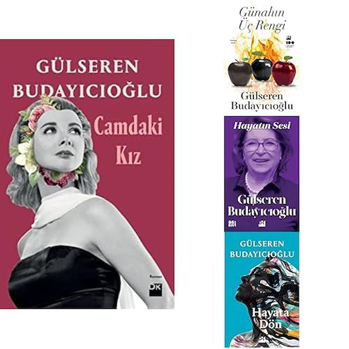 CAMDAKI KIZ+GUNAHIN UC RENGI+HAYATIN SESI+HAYATA DON=4 SET