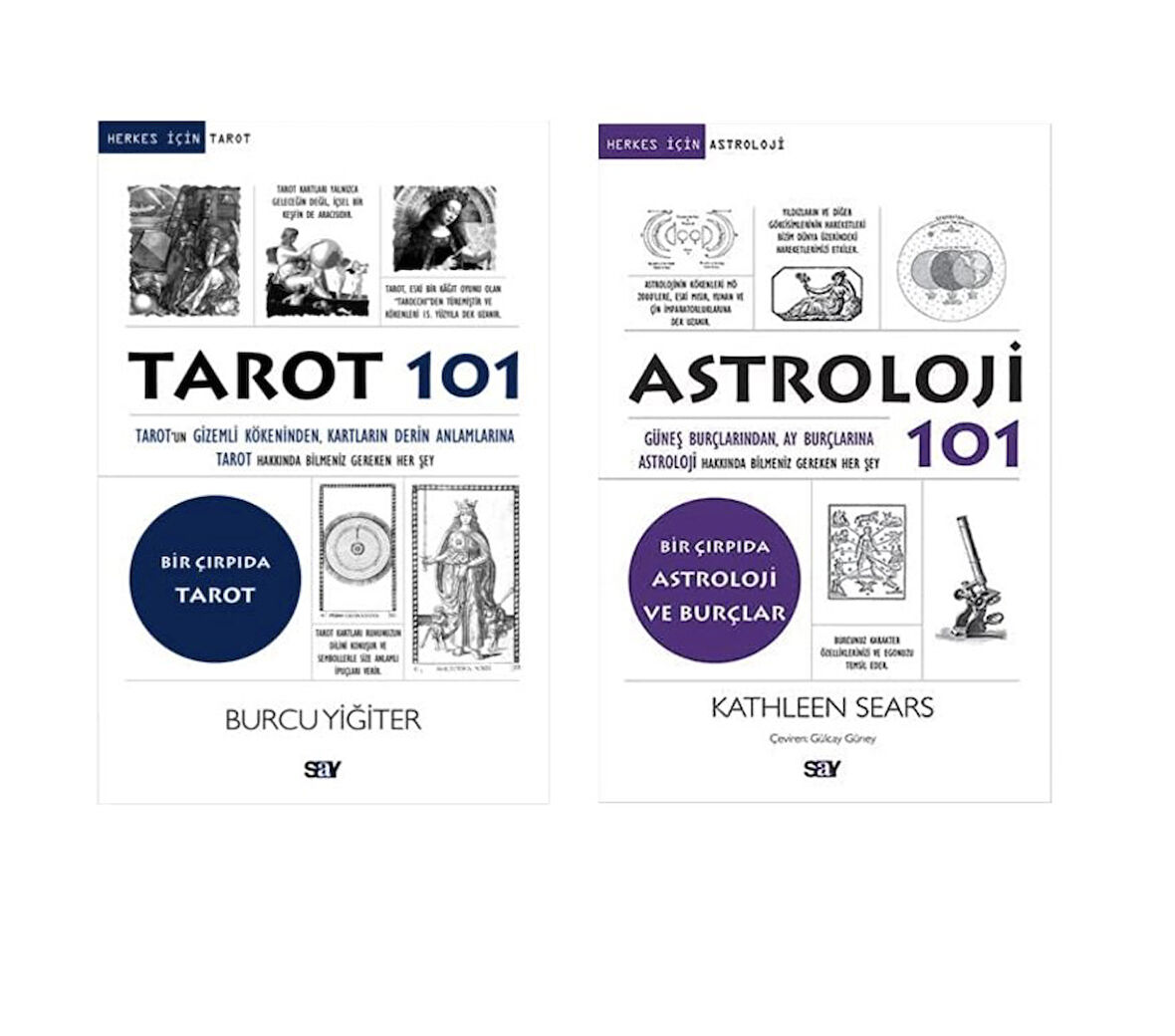 TAROT 101 + ASTROLOJI 101 = 2LI SET