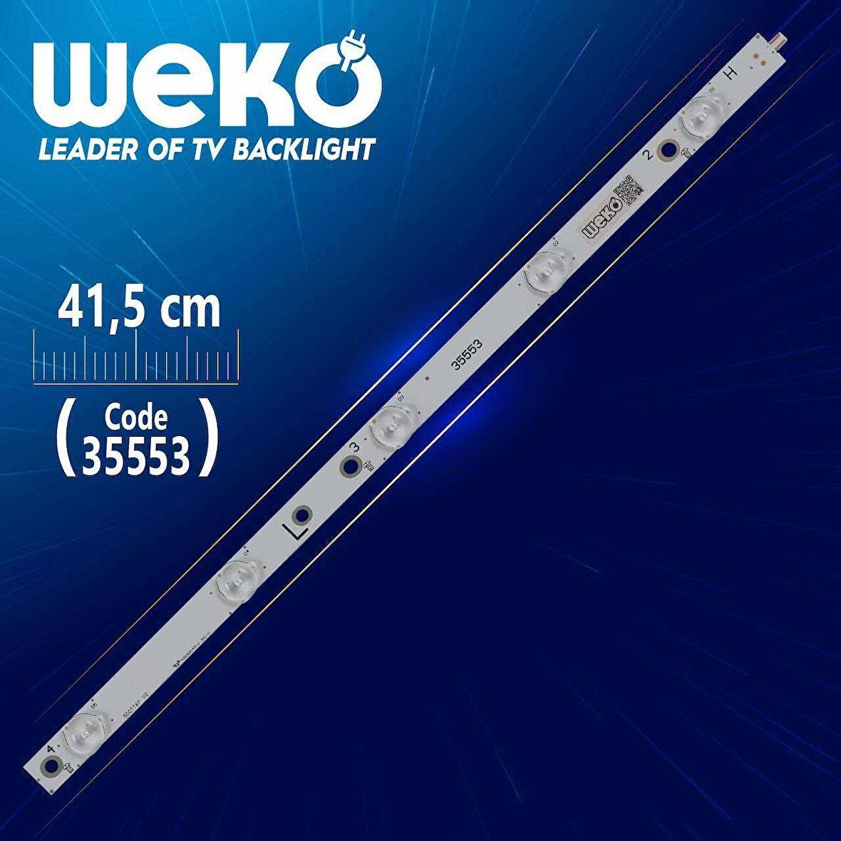 SX-11800729A0 -2B554-0-A-54F-2766 L - 500TT67 V2 - 5 LEDLİ 41.5 CM - (WK-437)