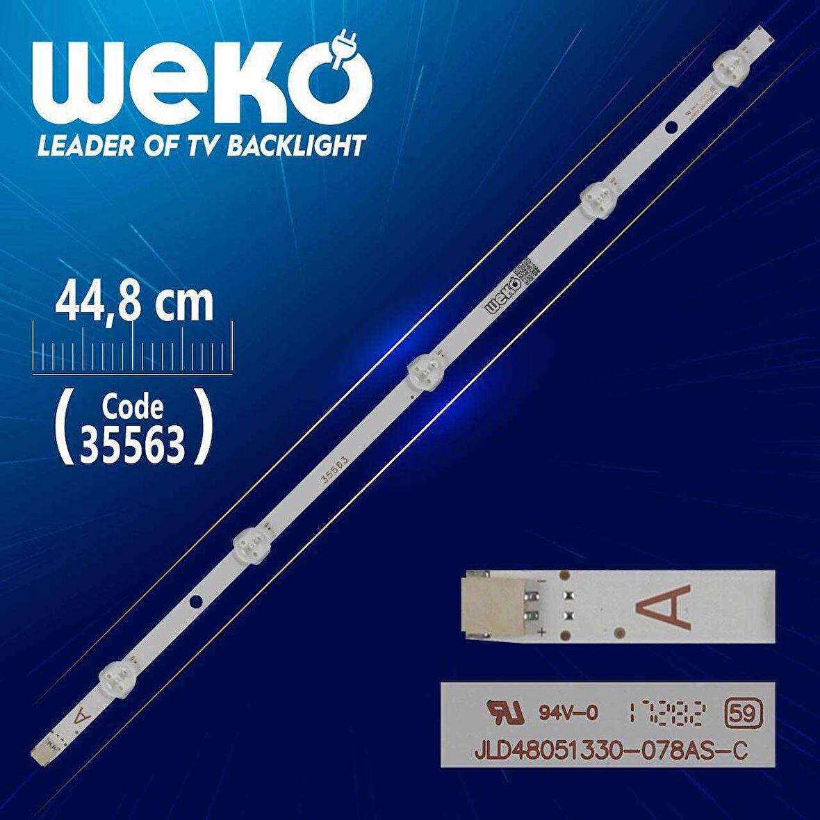 JL.D48051330-078AS-C 5 LEDLİ 44.8 CM  (WK-1081)