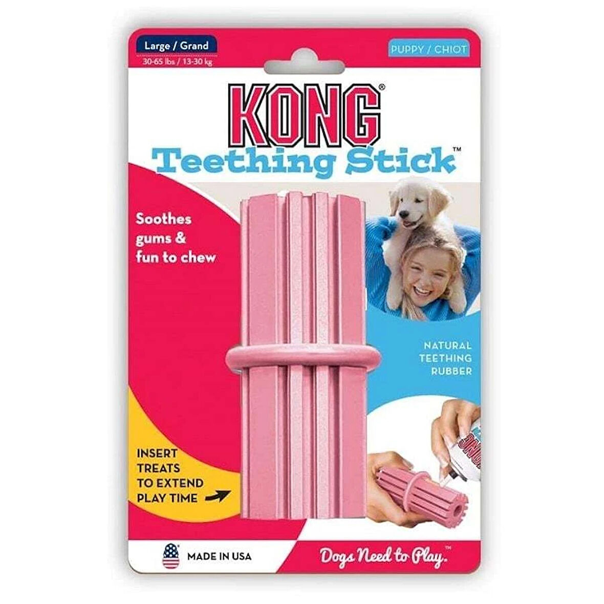 KONG Puppy Teething Stick Yavru Köpek Oyuncağı Small