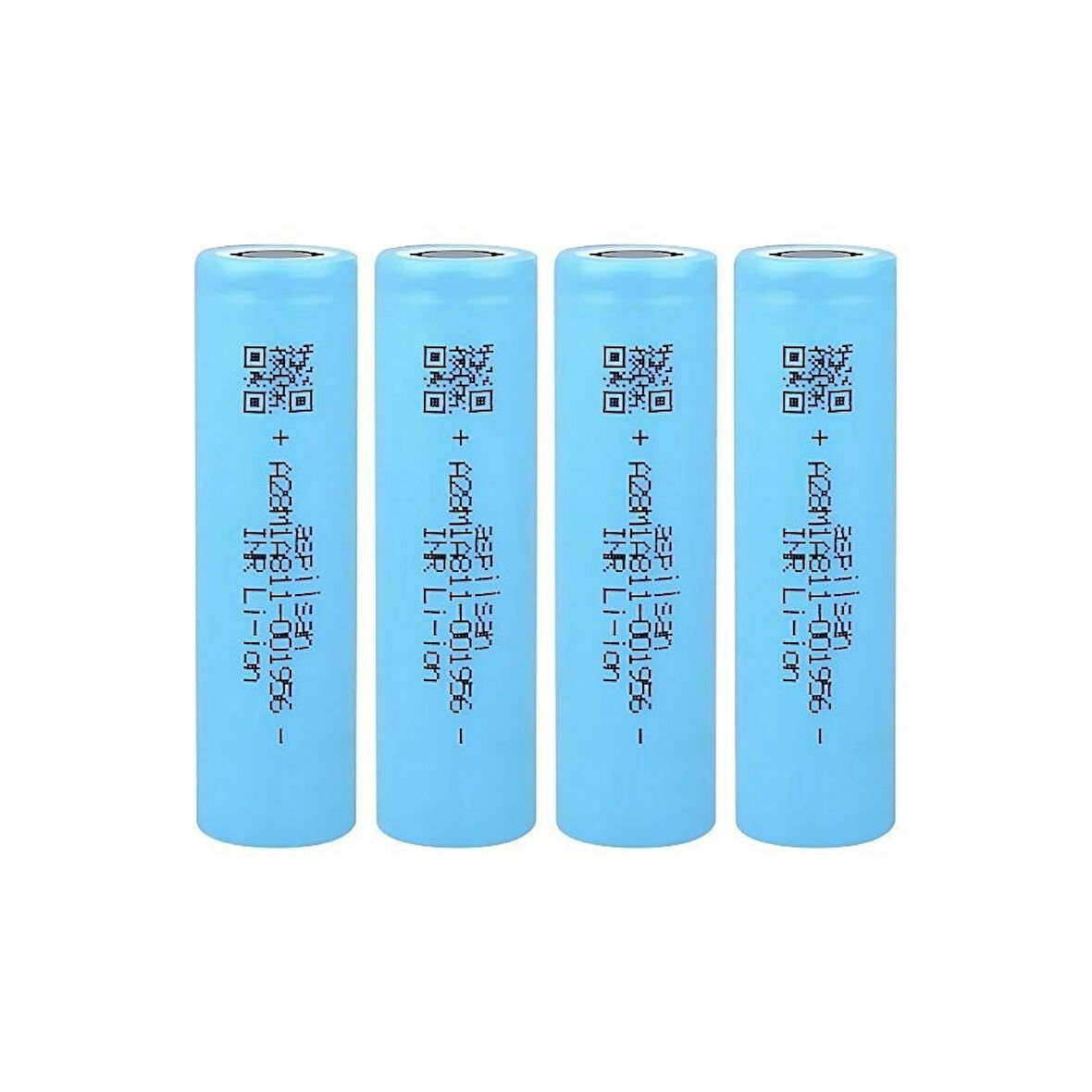 Aspilsan INR18650A28 - 3.7V 2800 mAh Li-ion Şarjlı Pil - 25A 4 Lü Paket