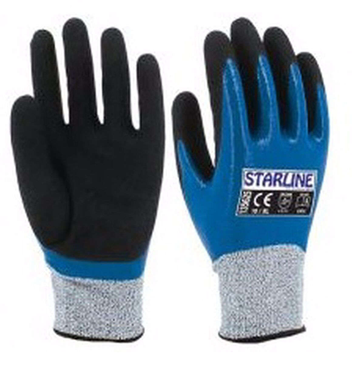 Kesilmez Eldiven E-135625 Nitril Köpük Starline 4x43c 10 Numara