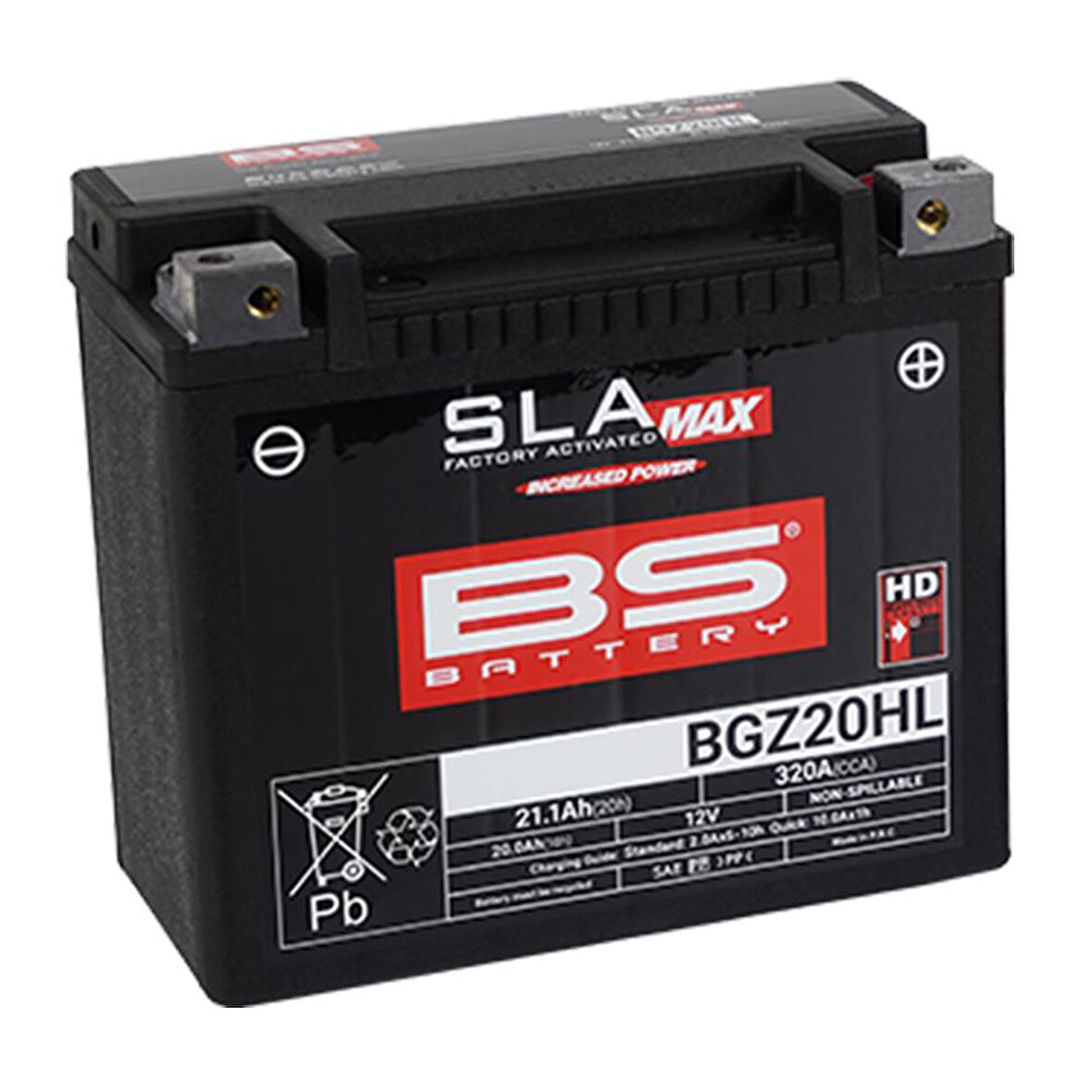 BS Battery BGZ20HL Motosiklet Aküsü 300934