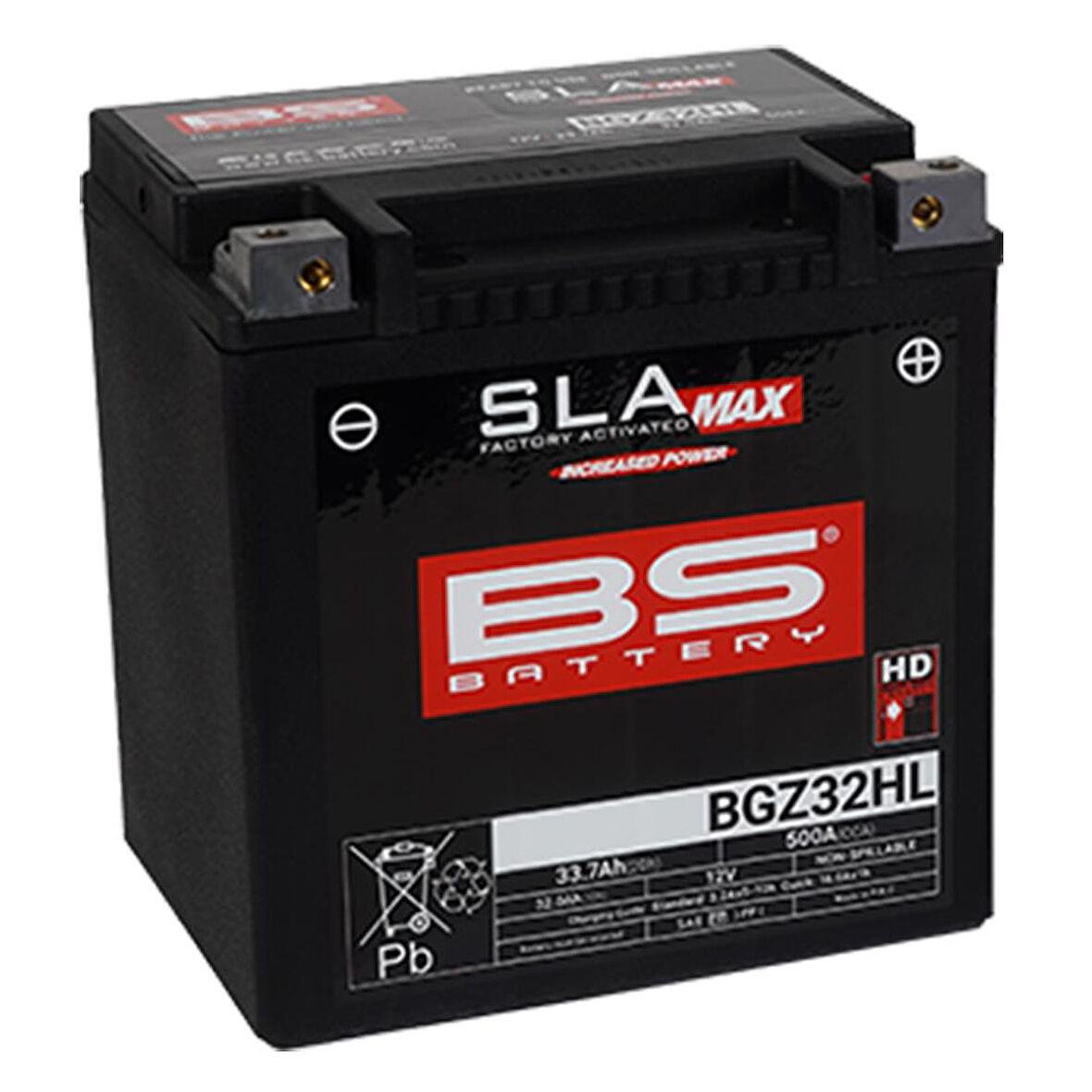BS BAttery BGZ32HL SLA MAX Motosiklet Aküsü 300935