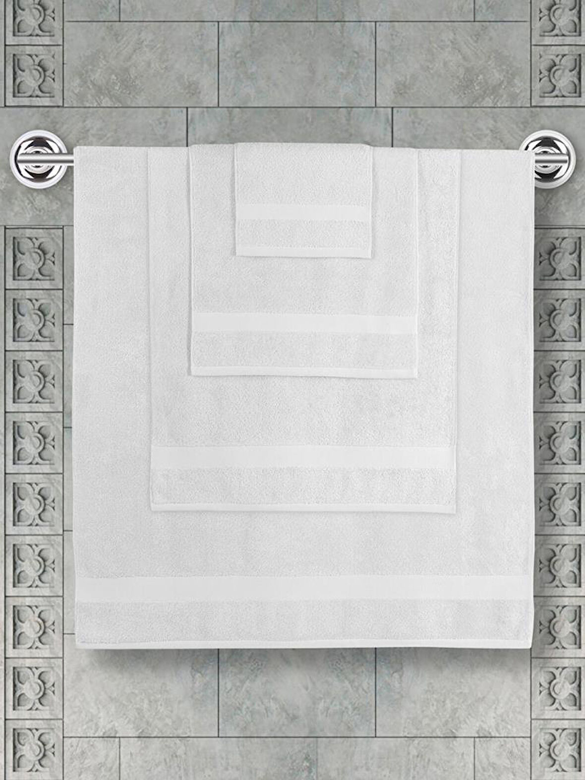 Cotton Arel Pamuk Banyo Havlusu 70x140
