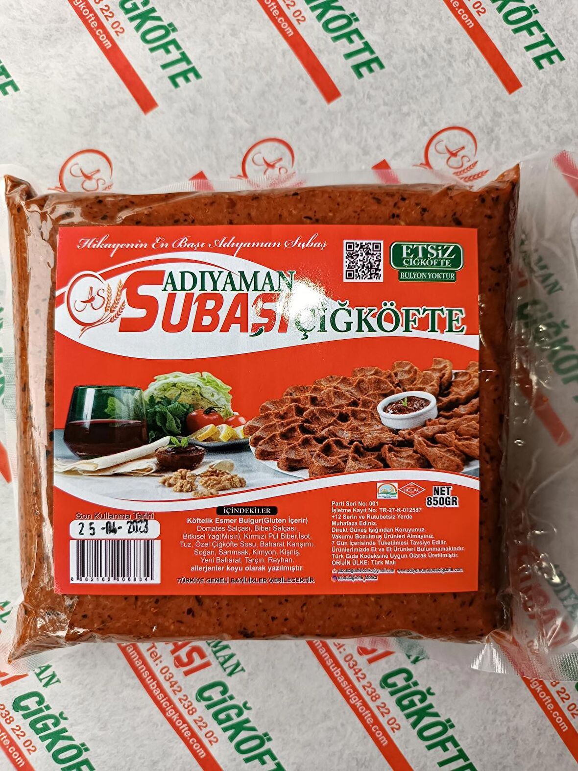 850gr Vakumlu Çiğköfte