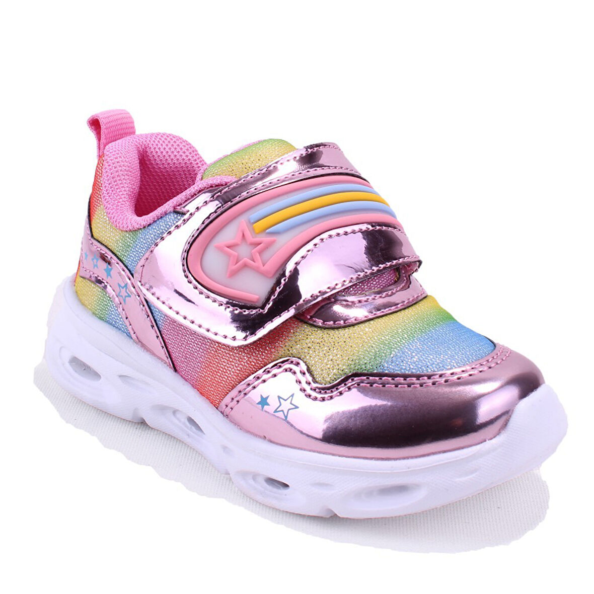 Vicco Kita 346B23Y181 Pembe Işıklı Ortopedik Günlük Kız Çocuk Spor Ayakkabı
