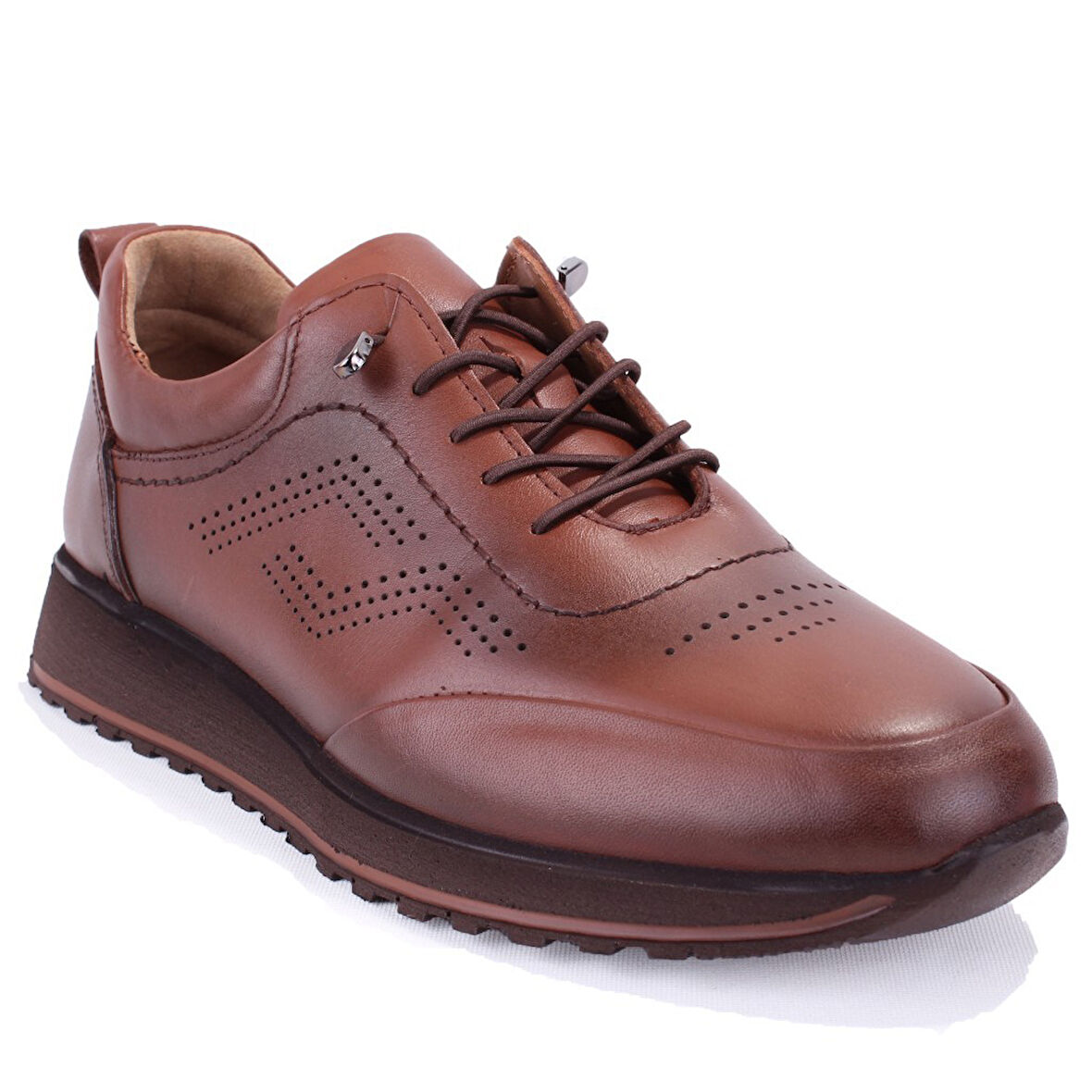 Dagoster DMA08-2182 Taba Ortopedik Günlük Erkek Deri Ayakkabı