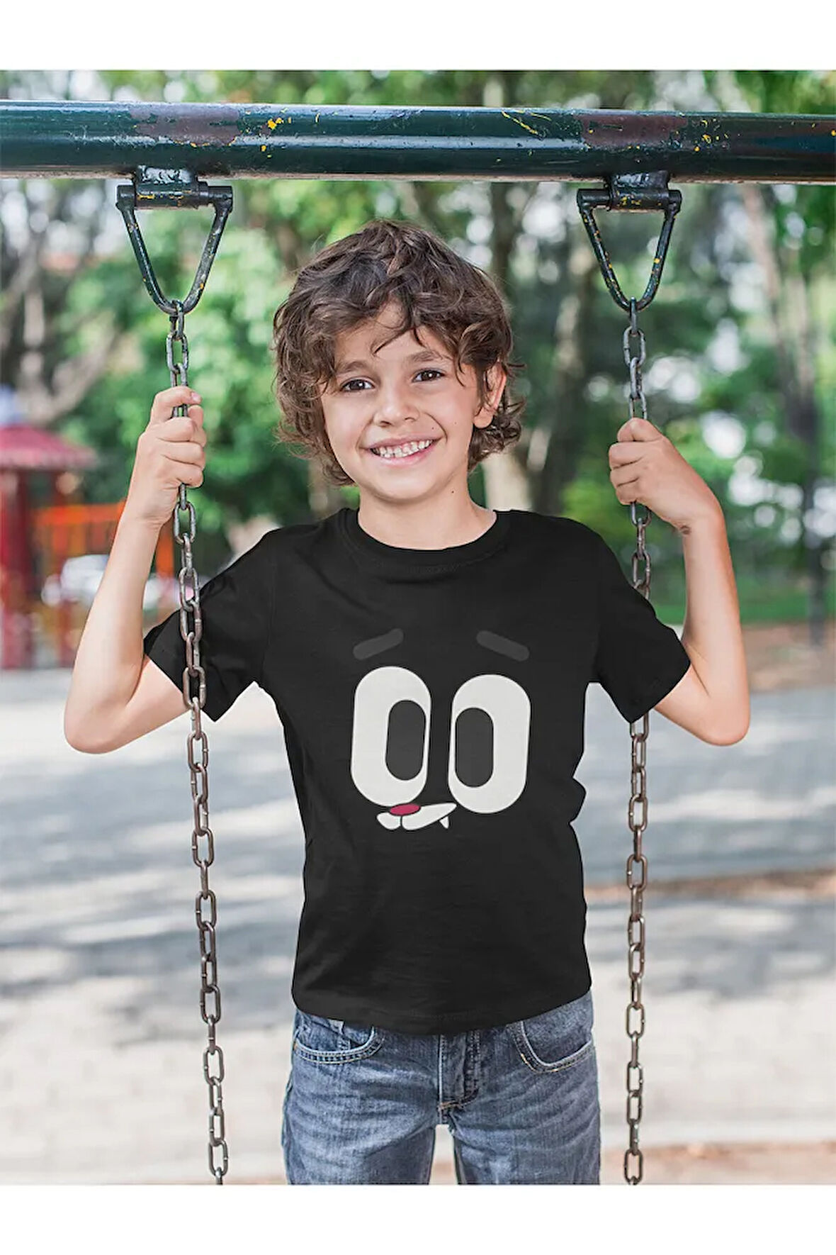 Gumball Baskılı Unisex Çizgi Film Çocuk Tişört (1-12 Yaş)