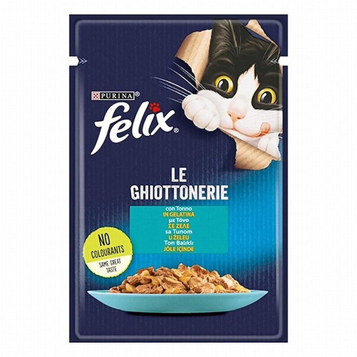 Felix Adult Pouch Ton Balıklı Yetişkin Kedi Konservesi 12 Adet 85 Gr 