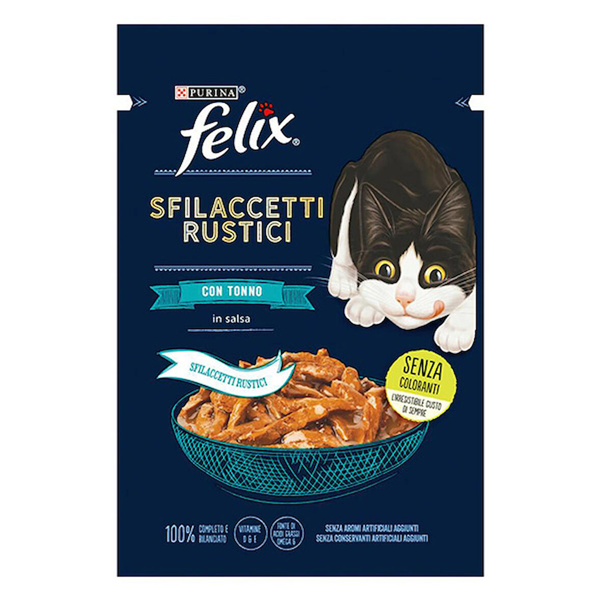 Felix Tasty Shreds Ton Balıklı Lezzetli Et Dilimleri Yetişkin Kedi Konservesi 6 Adet 80 Gr 