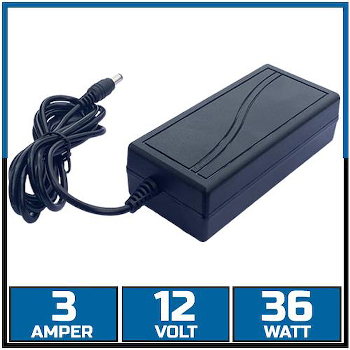 Technomax 12v/3A/ 36Wat Çok Amaçlı Adaptör Güç kaynağı-TM2109