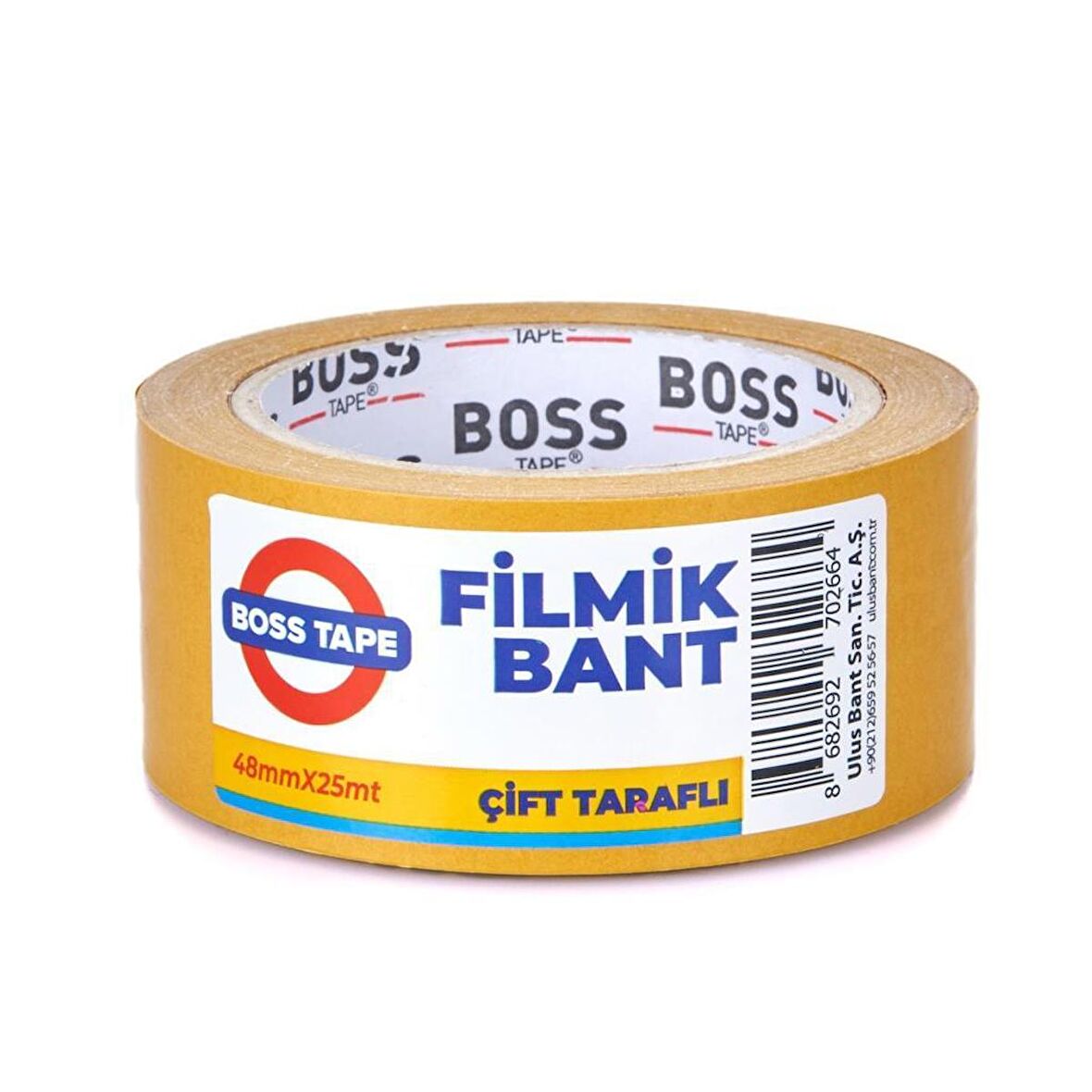 Geseus Boss Çokamaçlı Çift Taraflı Filmik Bant 48mmx25mt