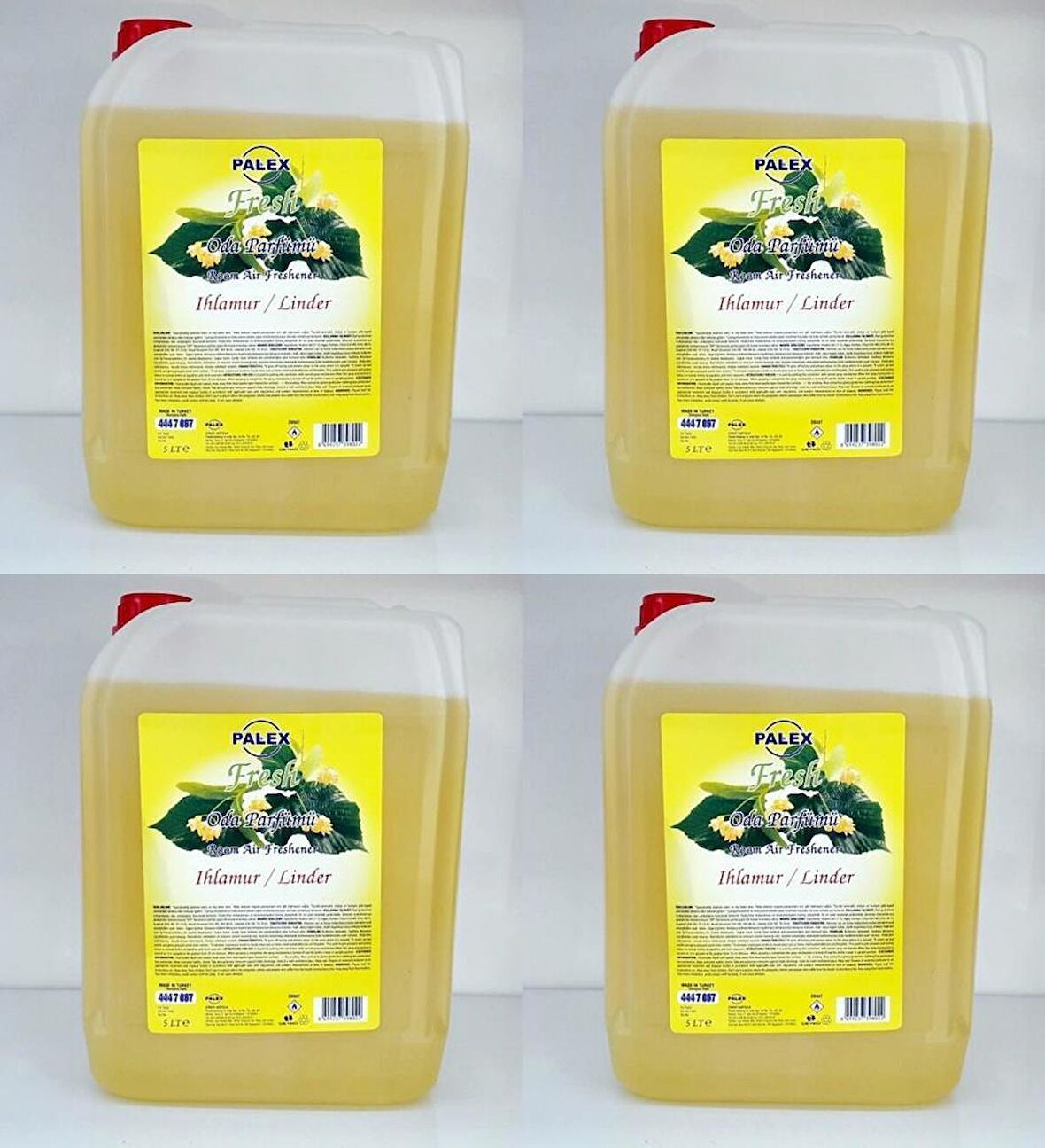 Palex 5 KG Oda Parfümü Çamaşır Parfümü 4x5kg-IHLAMUR