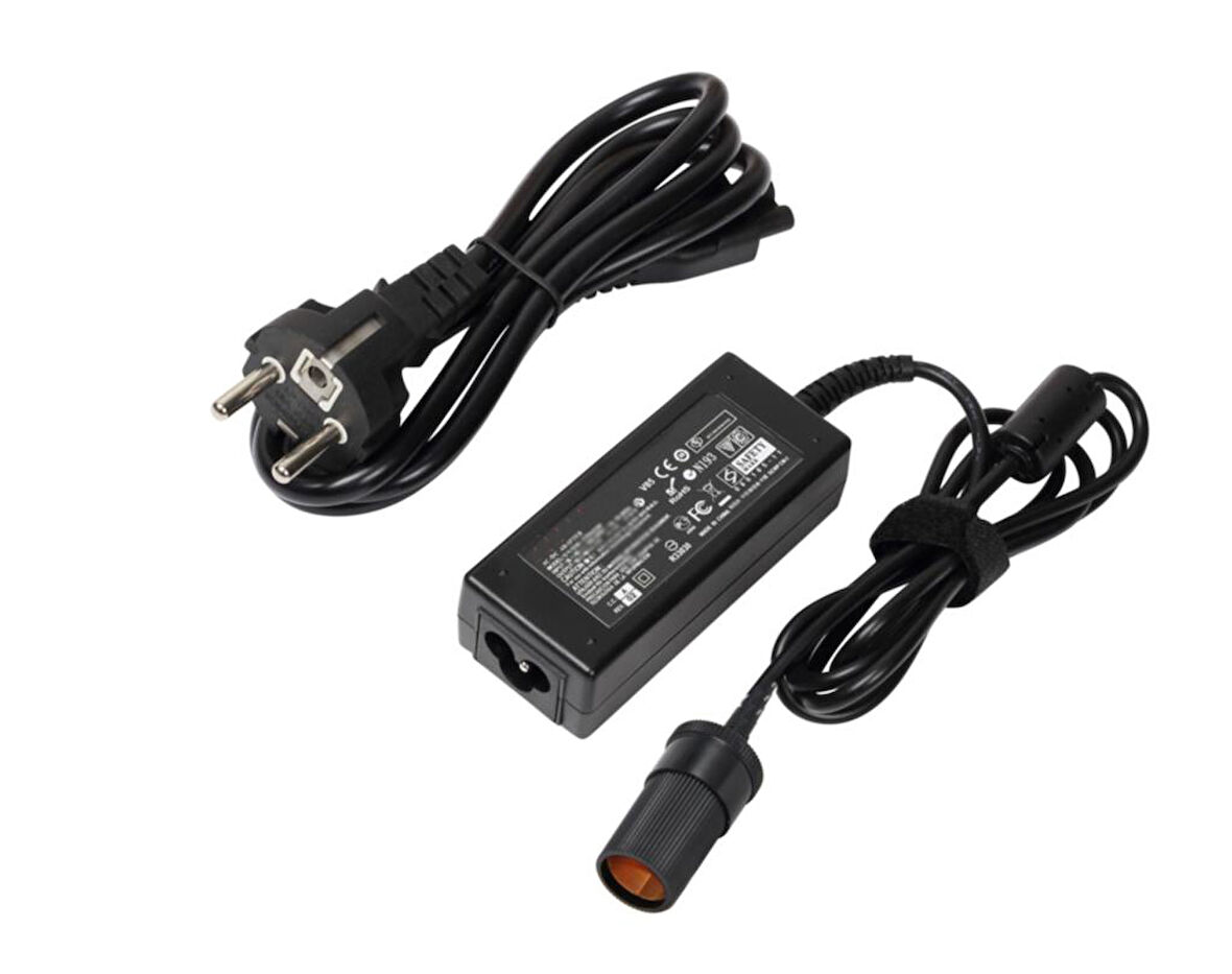 ICECO Oto Buzdolabı İçin Çakmak Adaptörü Araç Çakmaklık Çevirici Ev,Ofis Tipi Çevirici Adaptör 84W/7A/12Volt