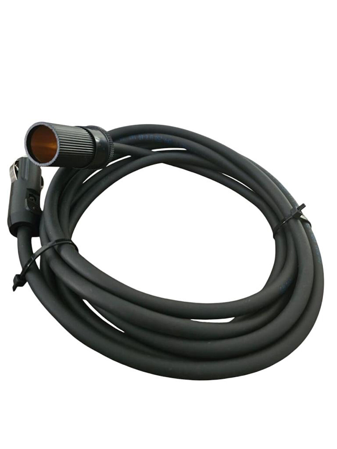 Araç Çakmak Uzatma Kablosu 12-24 Volt 16Amper 2 X1,5mm TTR Bakır 3 Mt-Siyah