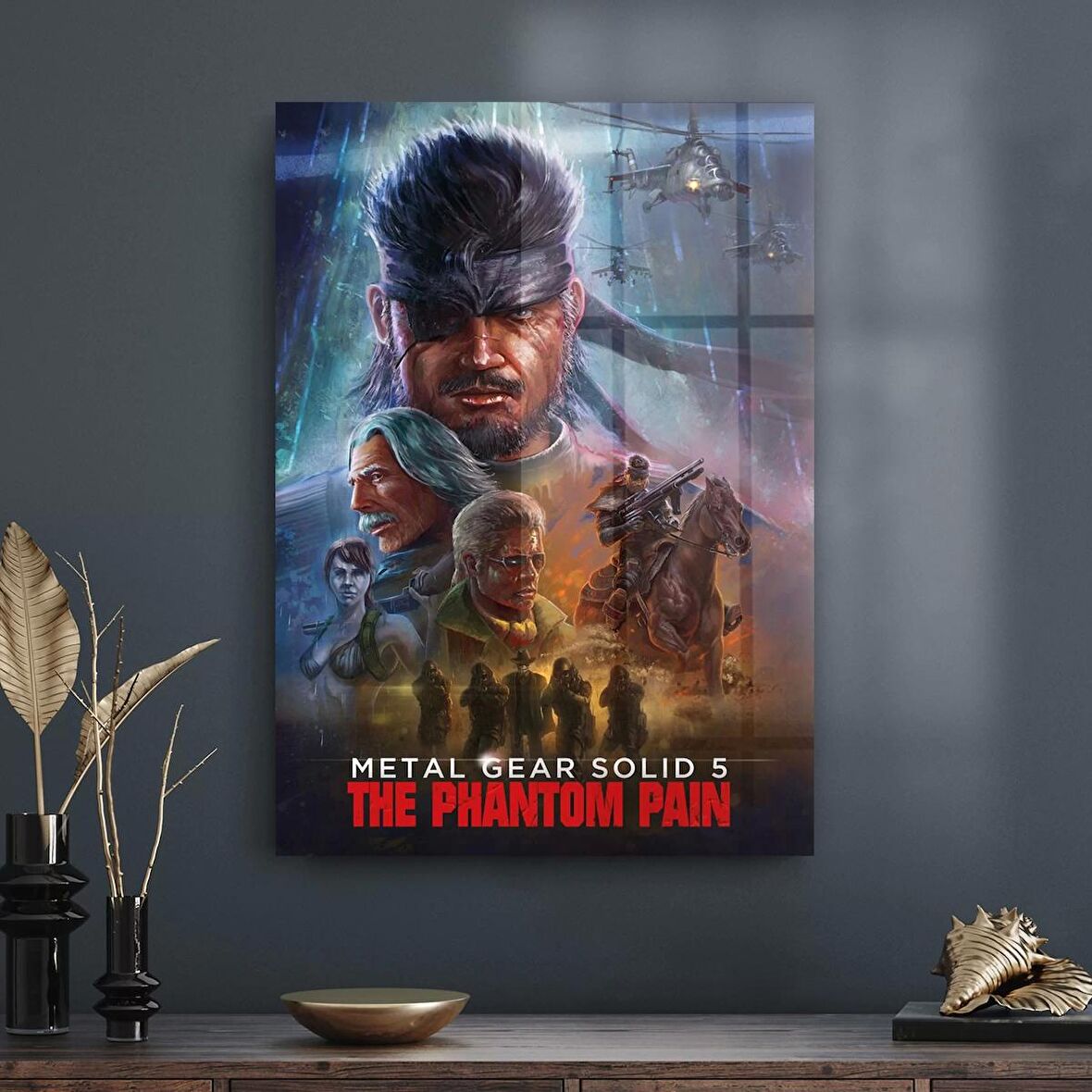 Decovetro Cam Tablo The Metal Gear Solid
