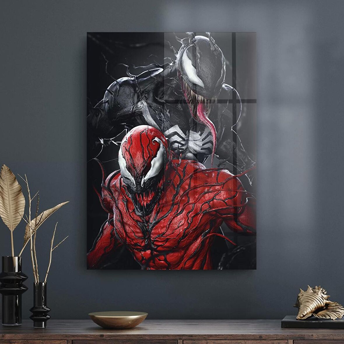Decovetro Cam Tablo Venom Vs Carnage