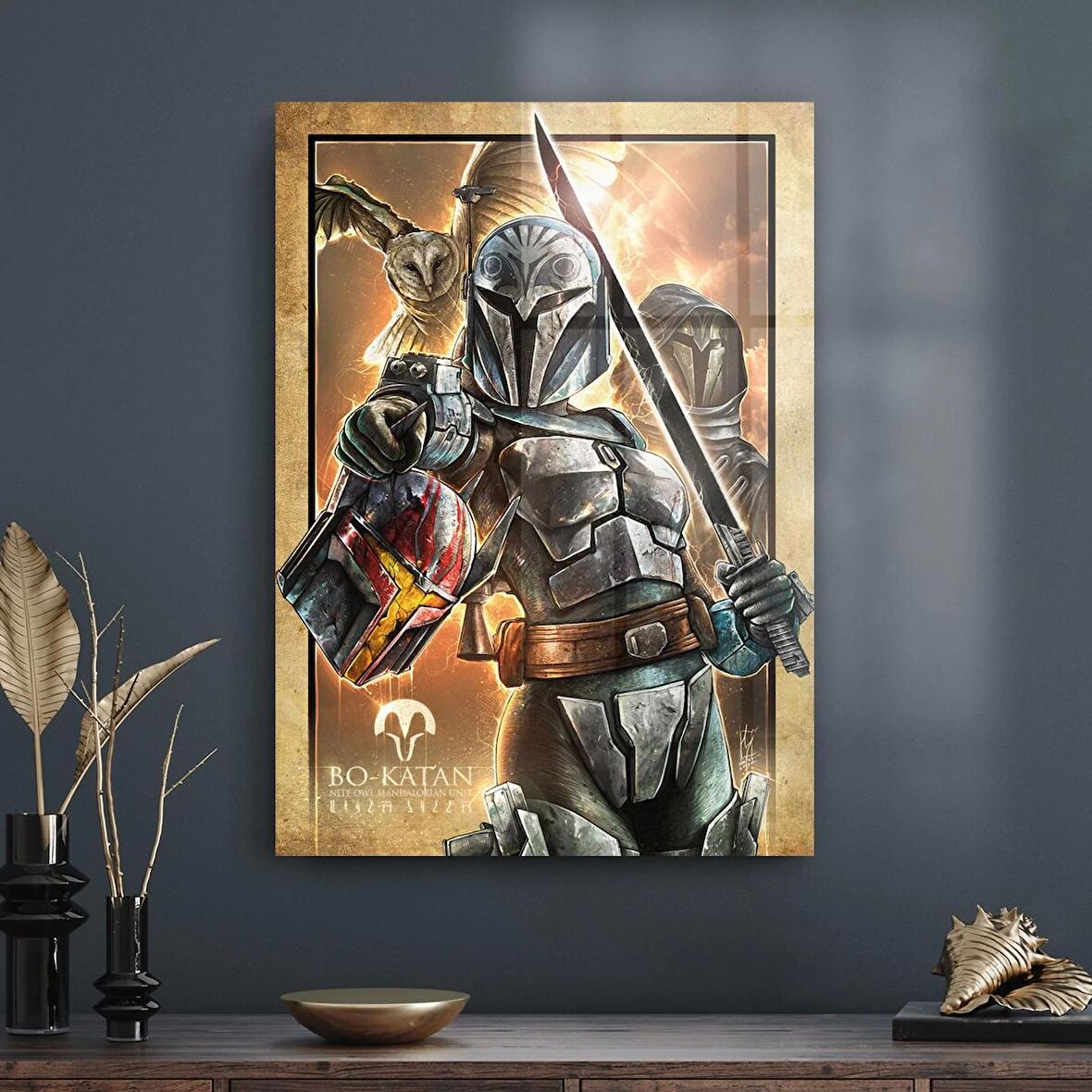 Decovetro Cam Tablo Bo-Katan Poster