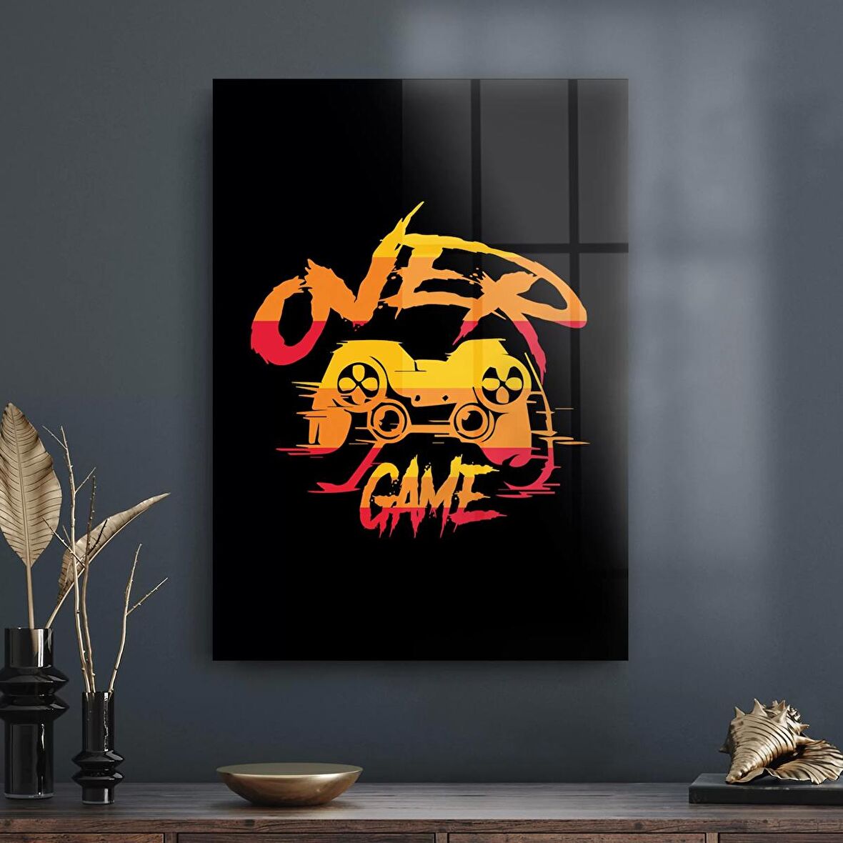 Decovetro Cam Tablo Gamer Room