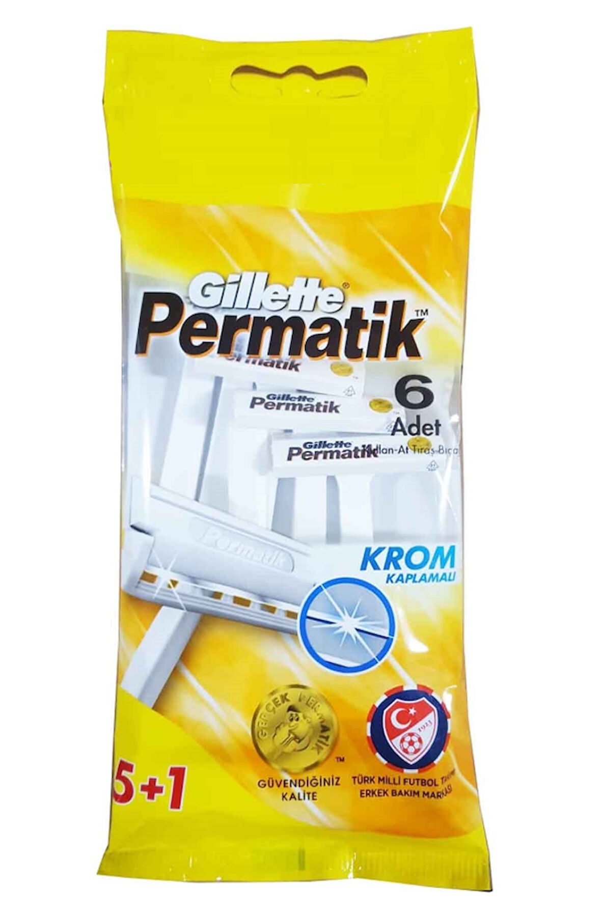 Gillette Permatik Tıraş Bıçağı 6'lı