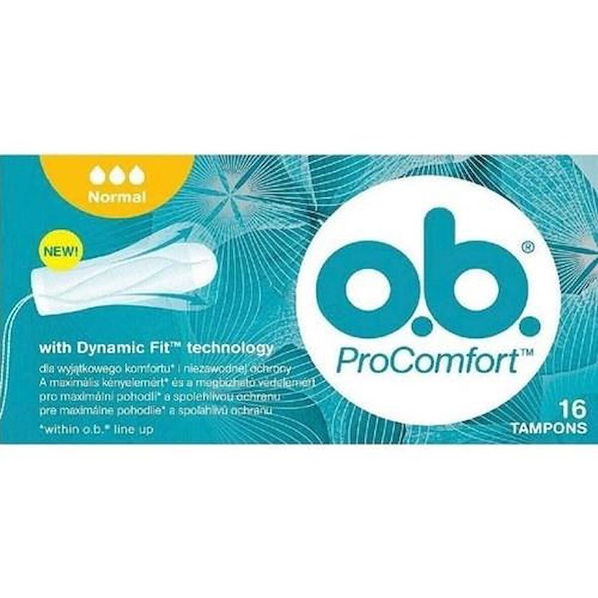 OB TAMPON NORMAL 16LI