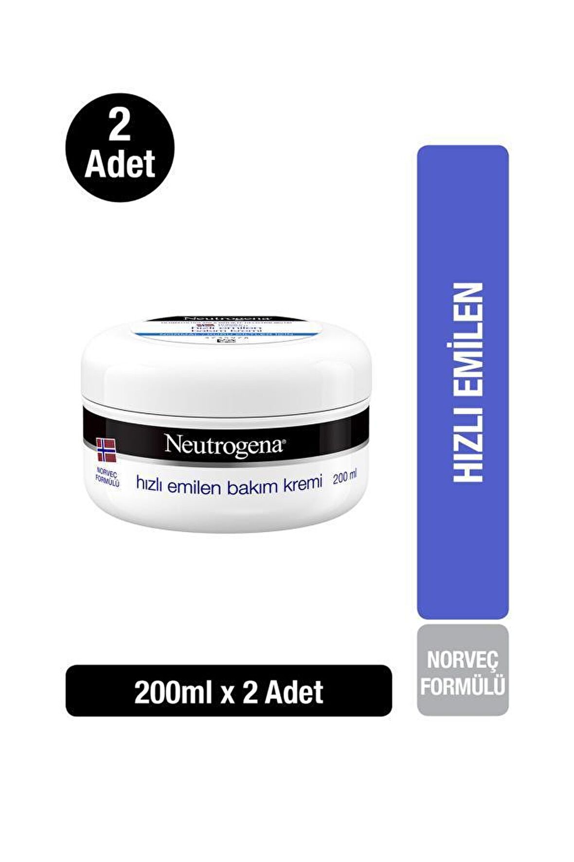 Neutrogena Nemlendirici Kuru Cilt için  Vücut Kremi 2x200 ml 