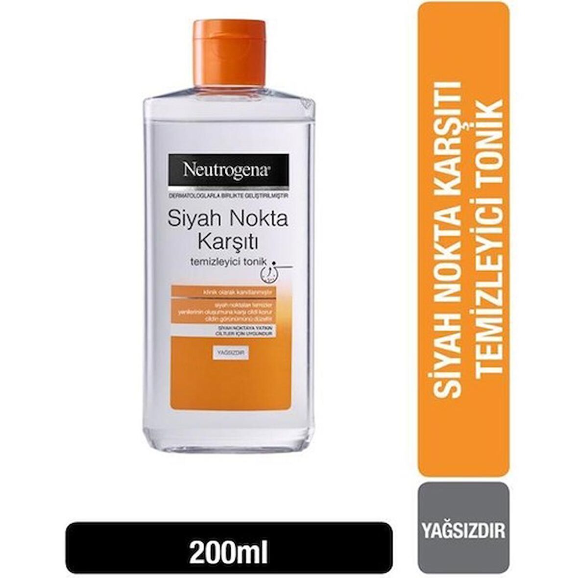 Neutrogena Visibly Clear Siyah Nokta Karşıtı Temizleyici Tonik 200 Ml