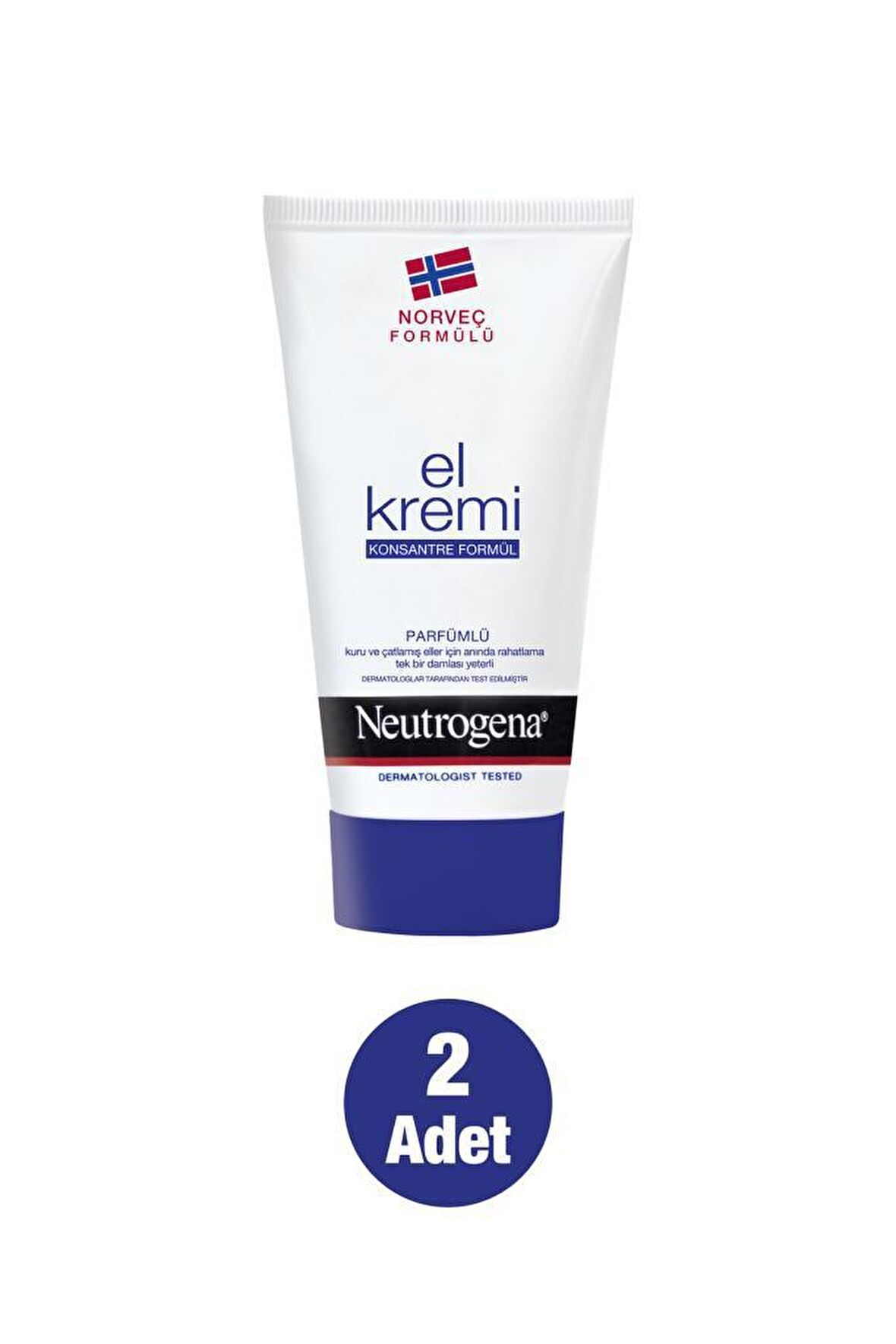 Neutrogena Norveç Formülü El Kremi Parfümlü 75 Ml X 2 Adet