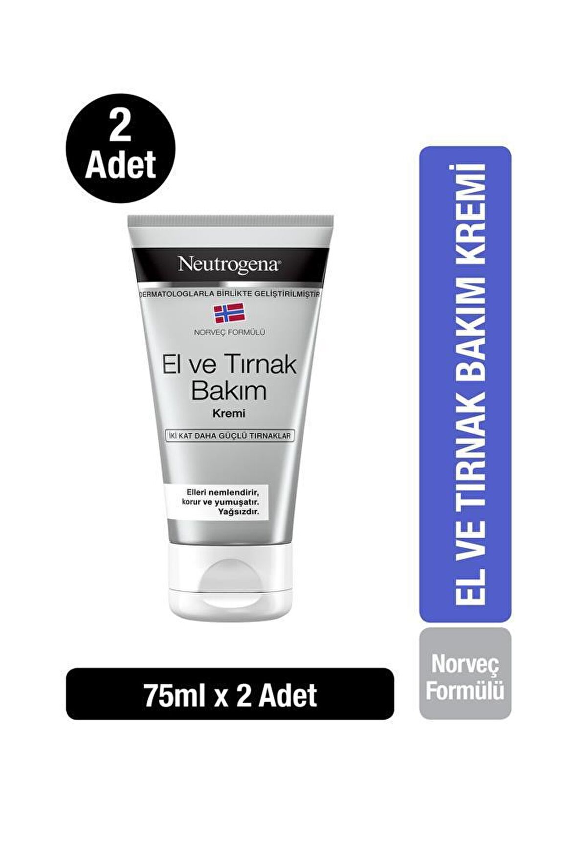 Neutrogena Norveç Formüllü El ve Tırnak Bakım Kremi 75 Ml X2