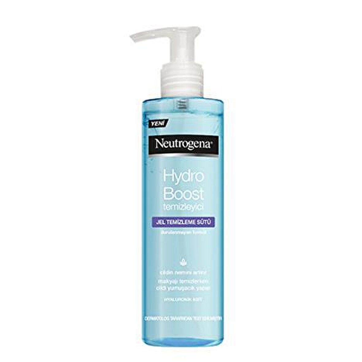 Neutrogena Hydro Boost Tüm Ciltler için Temizleyici Yağsız Yüz Temizleme Sütü 200 ml 