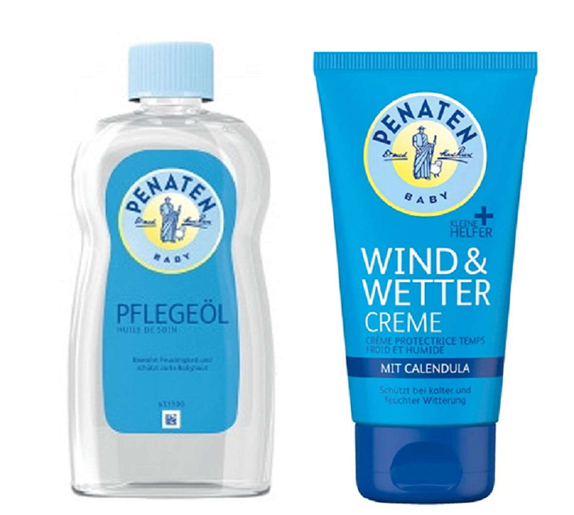 Penaten Baby Bebek Bakim Yağ 500Ml + Penaten Baby Cilt&Yüz Kiş Bakim Kremi 75Ml