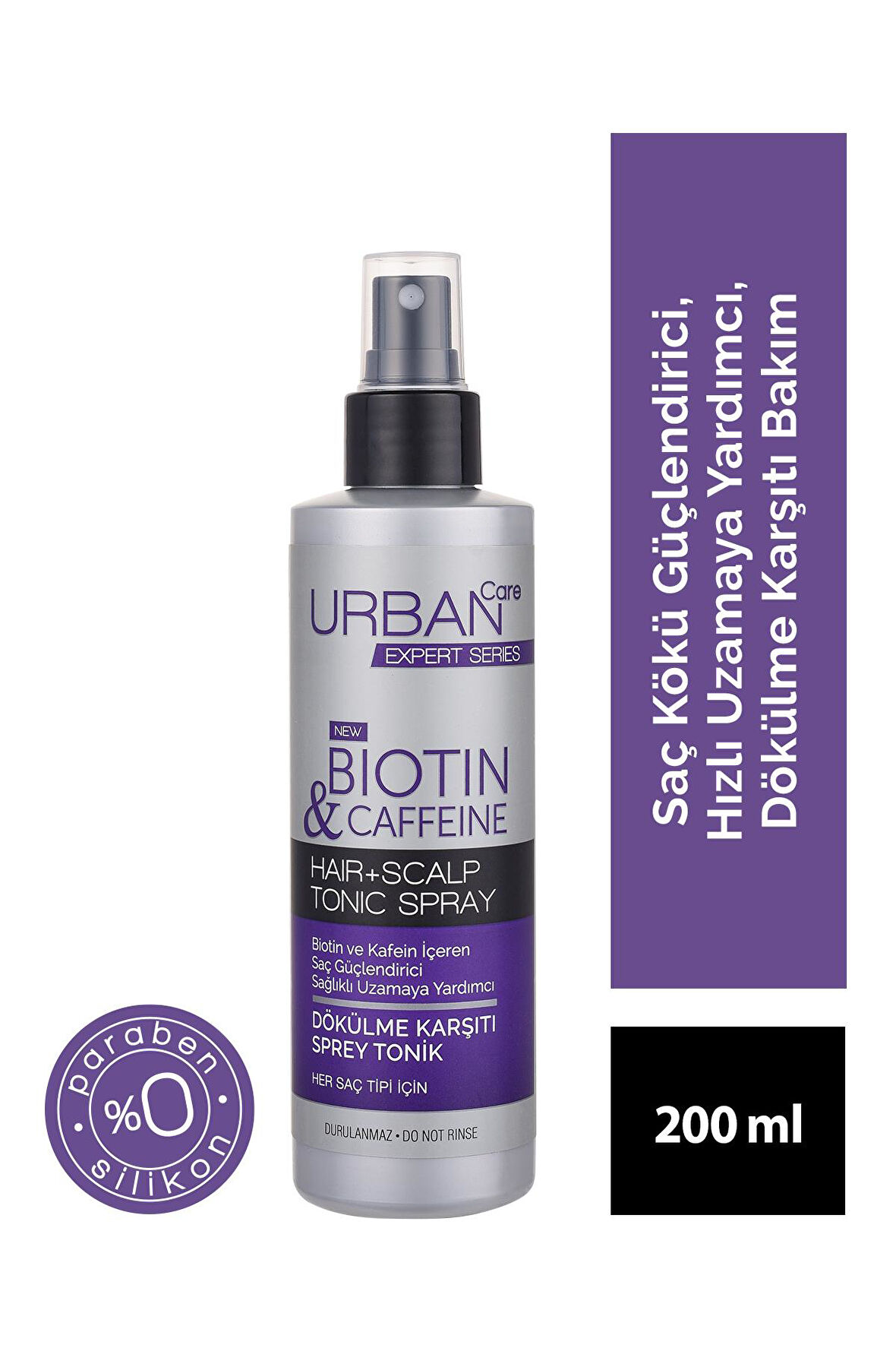 Urban Care Expert Biotin & Caffeine Peeling Tonic 200 ML