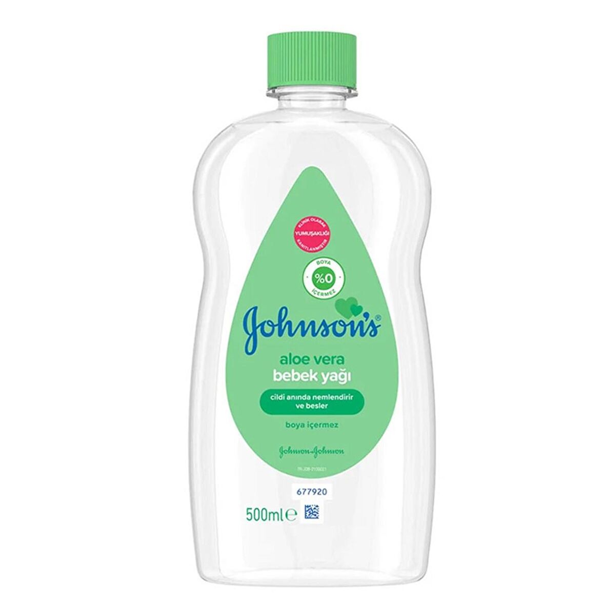 Johnson's Baby Bebek Yağı Aloe Vera 500ml