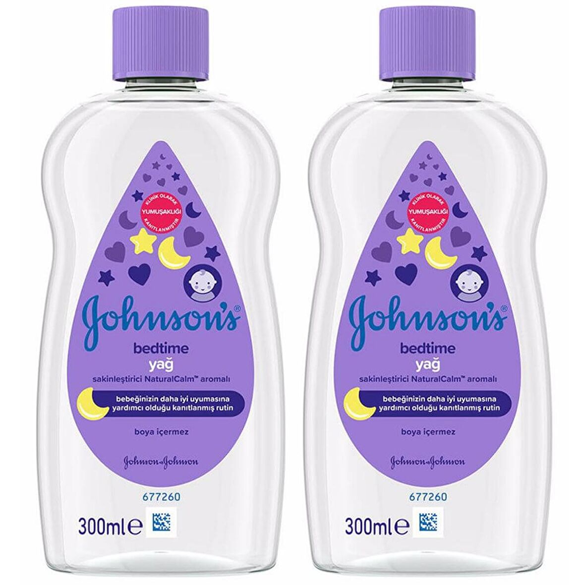 Johnson's Baby Bebek Yağı 2x300 ml