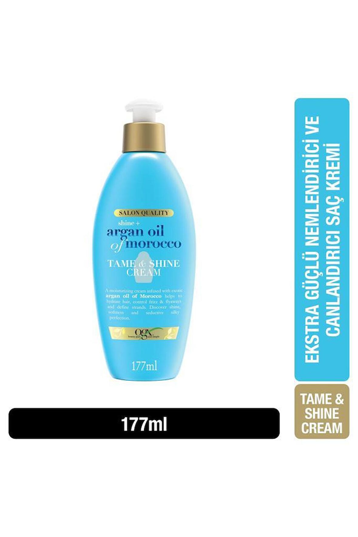 Organix Argan Oil Of Morocco Tame&Shine Cream 177 ml Saç Kremi