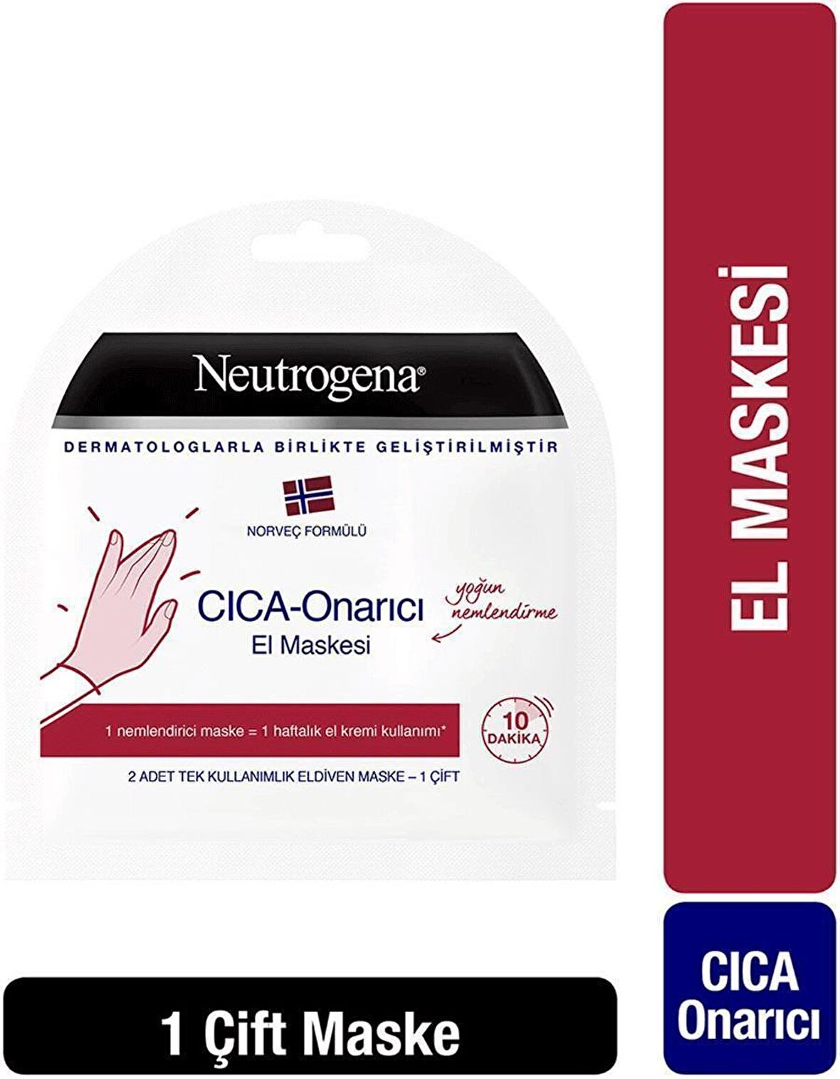 Neutrogena El Maskesi Onarıcı Yoğun Nemlendirme 1 Çift