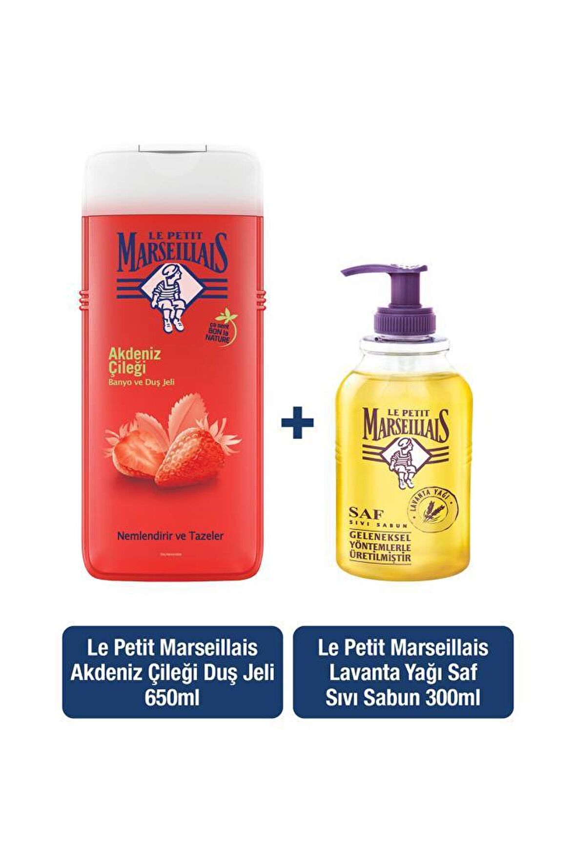 Le Petit Marseillais Akdeniz Çileği Aromalı Nemlendirici Tüm Ciltler İçin Kalıcı Kokulu Duş Jeli 300 ml