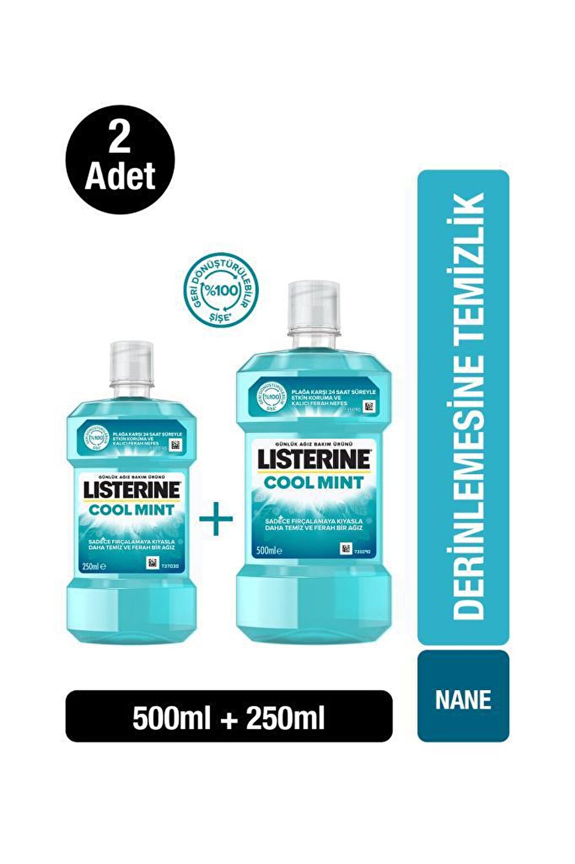 Listerine 500+250 Coolmint x 2 