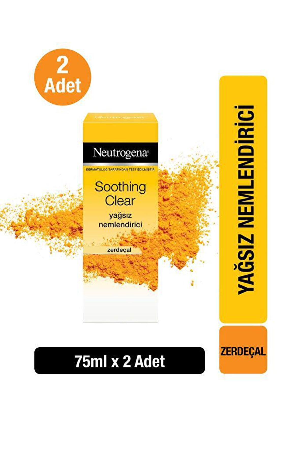 Neutrogena Soothing Clear Nemlendirici 75 ml x2