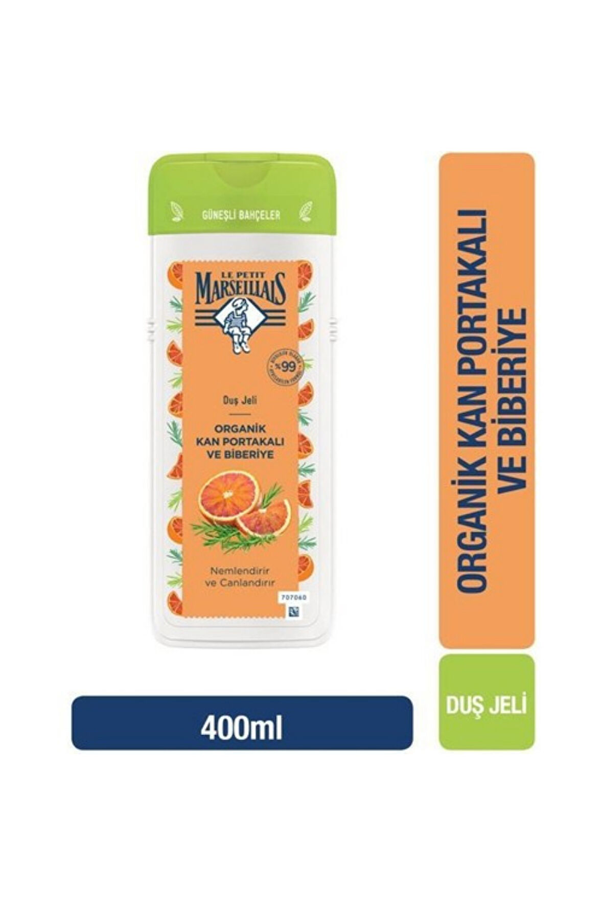 Le Petit Marseillais Kan Portakalı & Biberiye Duş Jeli 400 ml 