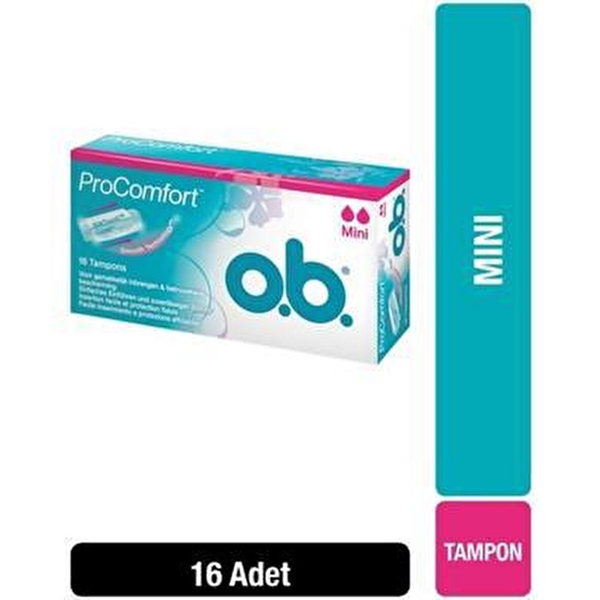 Johnsons O.B. Tampon Comfort 16'lı