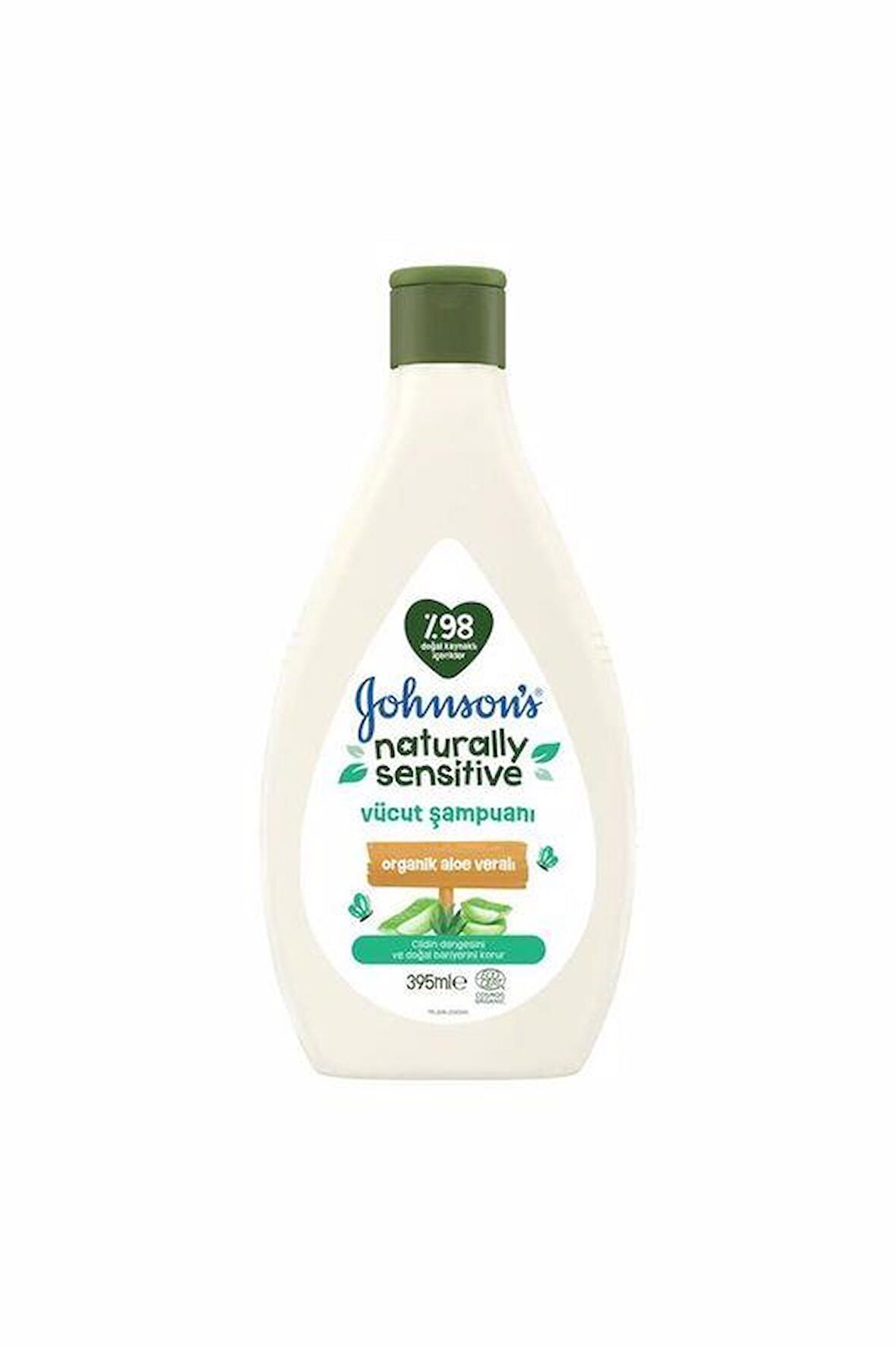 Johnson's Naturally Sensitive Bebek Vücut Şampunı 395 ml