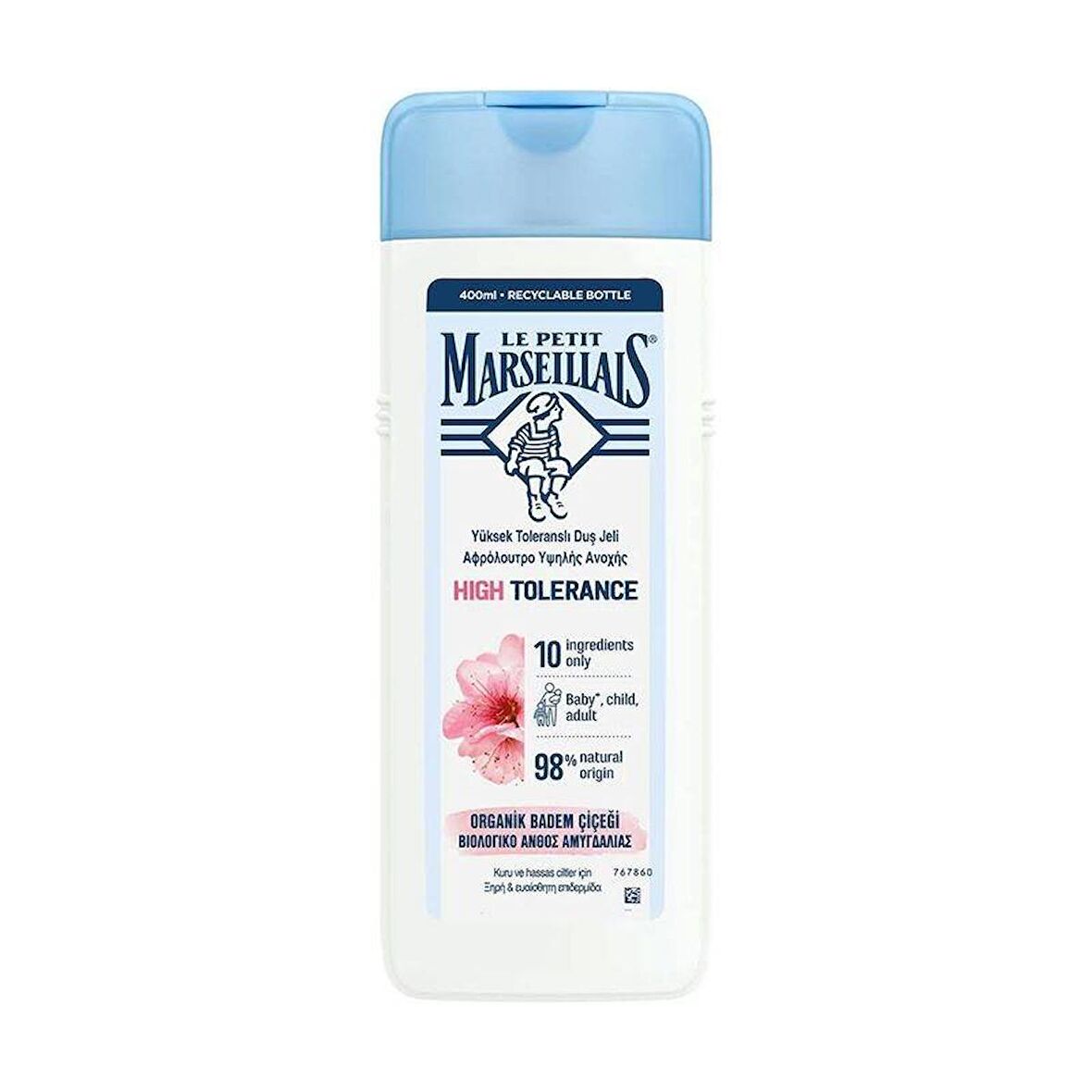 Le Petit Marseillais Yüksek Toleranslı Organik Badem Çiçeği Duş Jeli 400 ml
