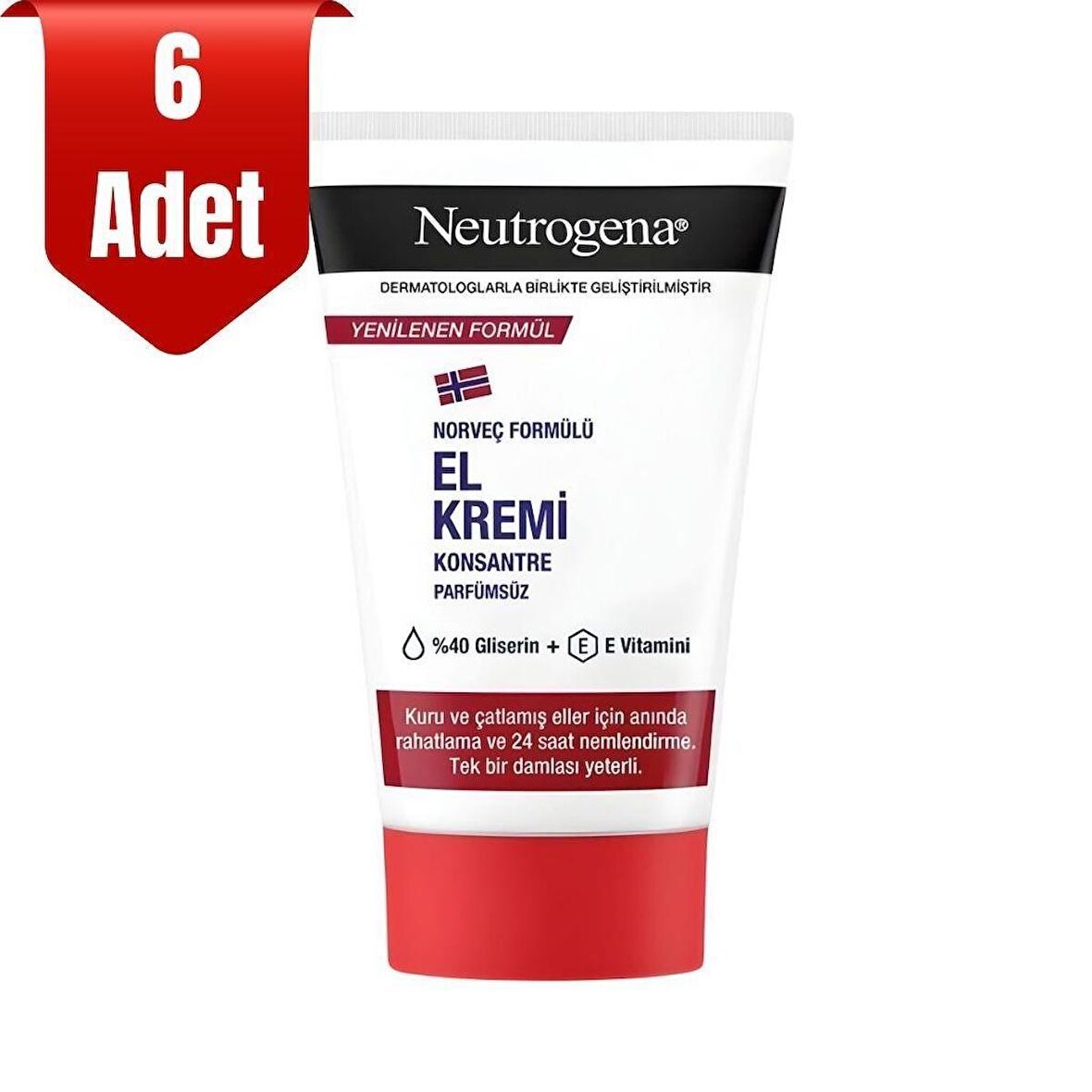 Neutrogena El Kremi Konsantre Parfümsüz 50 Ml x 6 Adet