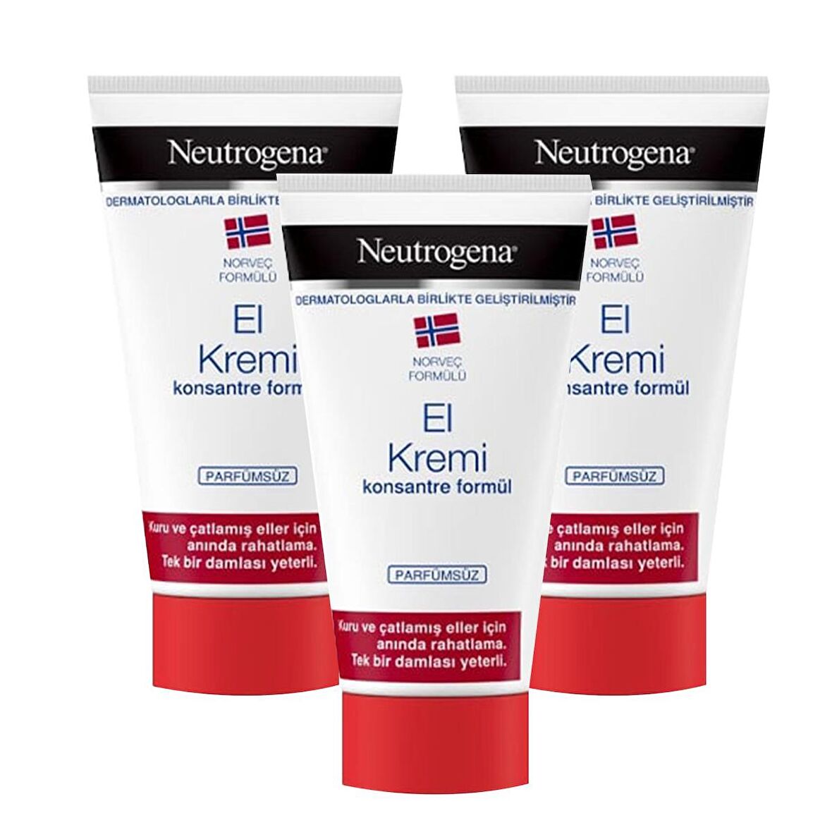 Neutrogena El Kremi Parfümsüz 75 ml 3 Adet