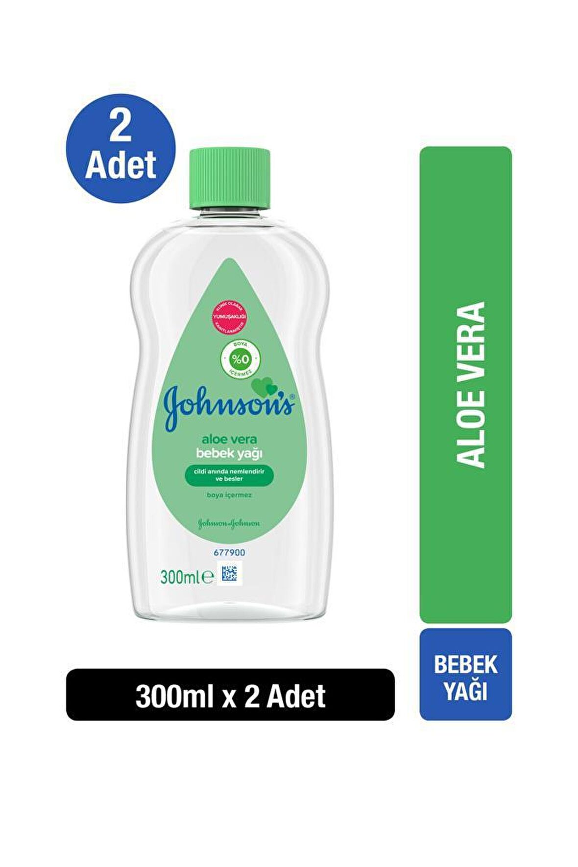 Johnson's Baby Bebek Yağı 2x300 ml